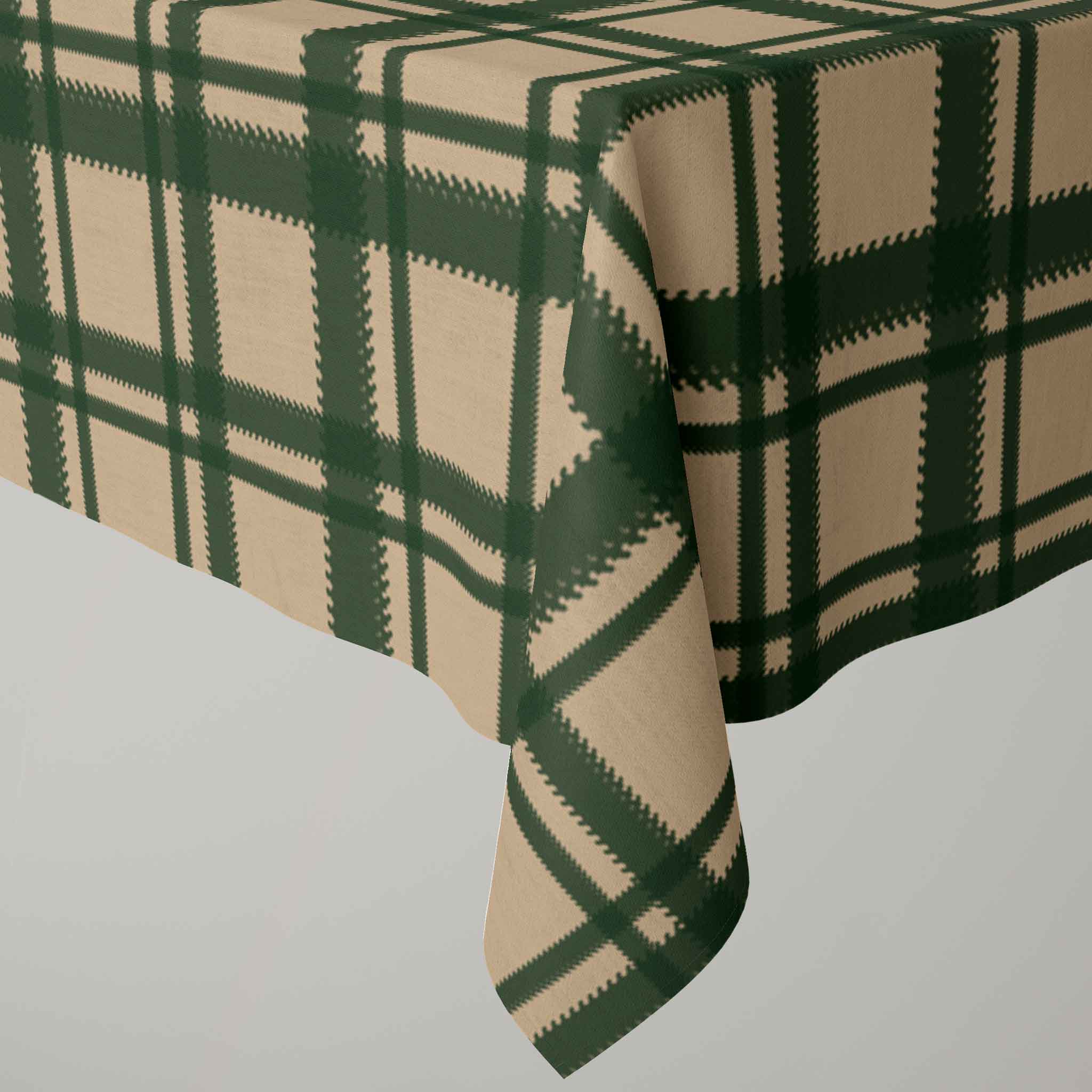 Green Plaid | Tablecloth
