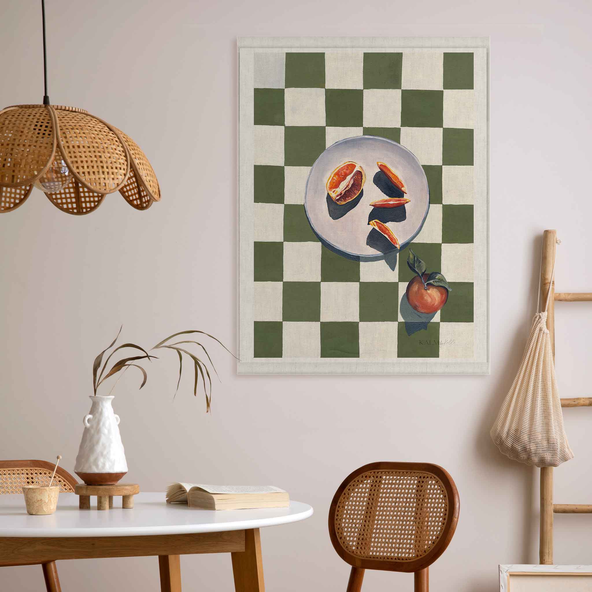 Kalm Living Blood Oranges | Wall Hanging