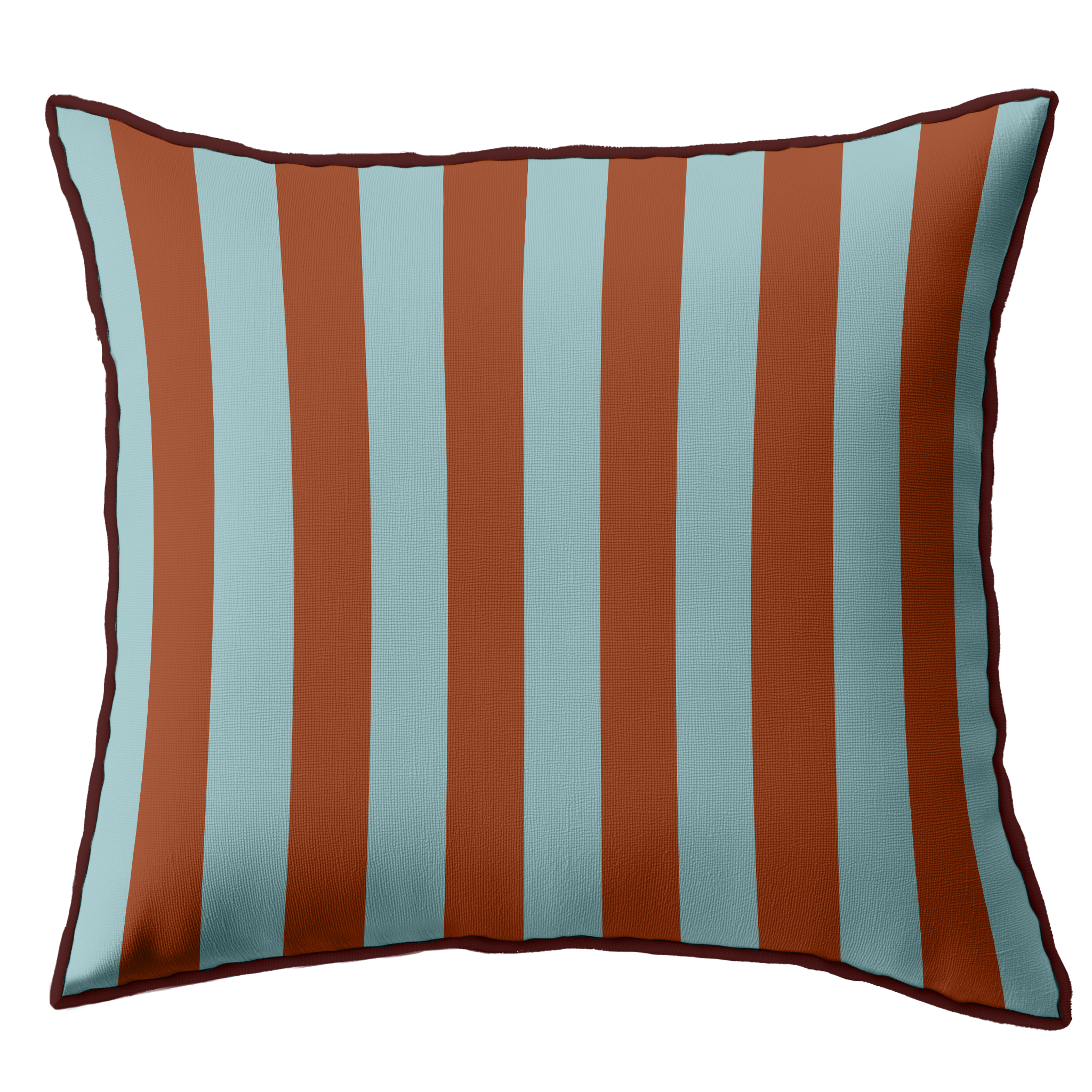 Blue & Copper Stripe | Cushions