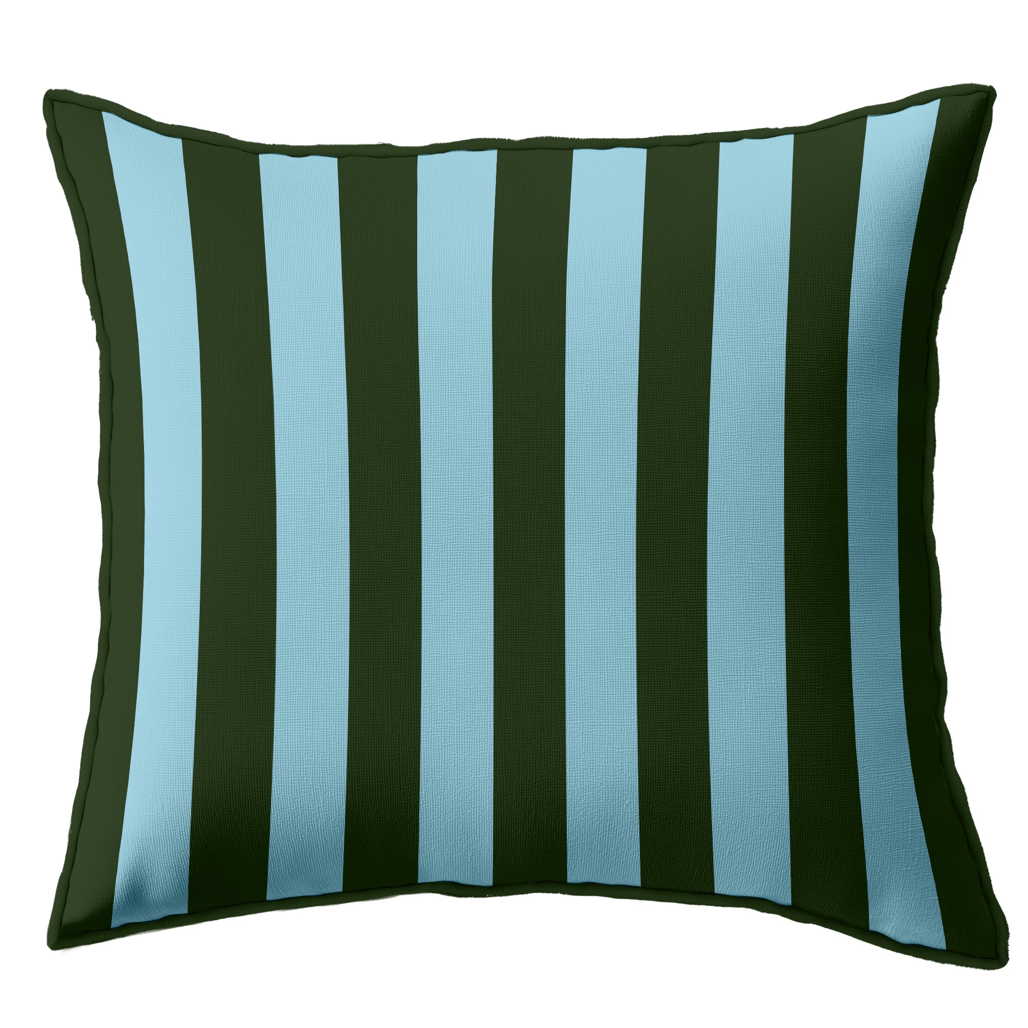 Dark Green & Blue Stripe | Cushions