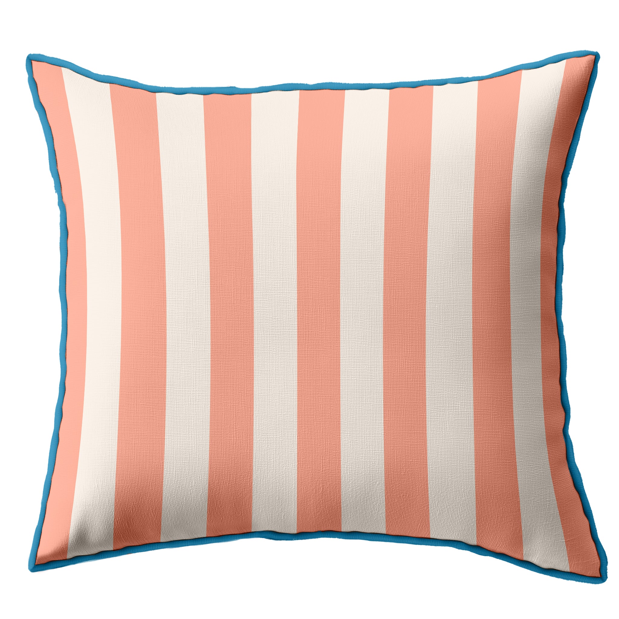Peach & Cream Stripe | Cushions