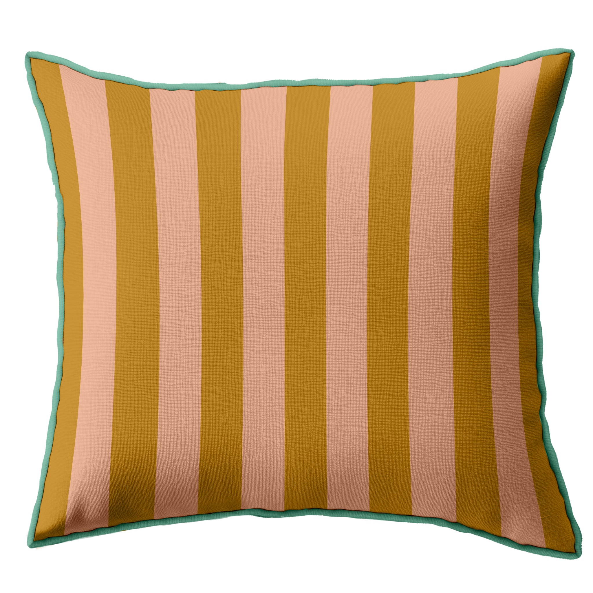 Yellow & Peach Stripe | Cushions