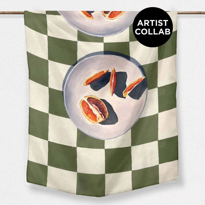 Kalm Living Blood Oranges | Tablecloth
