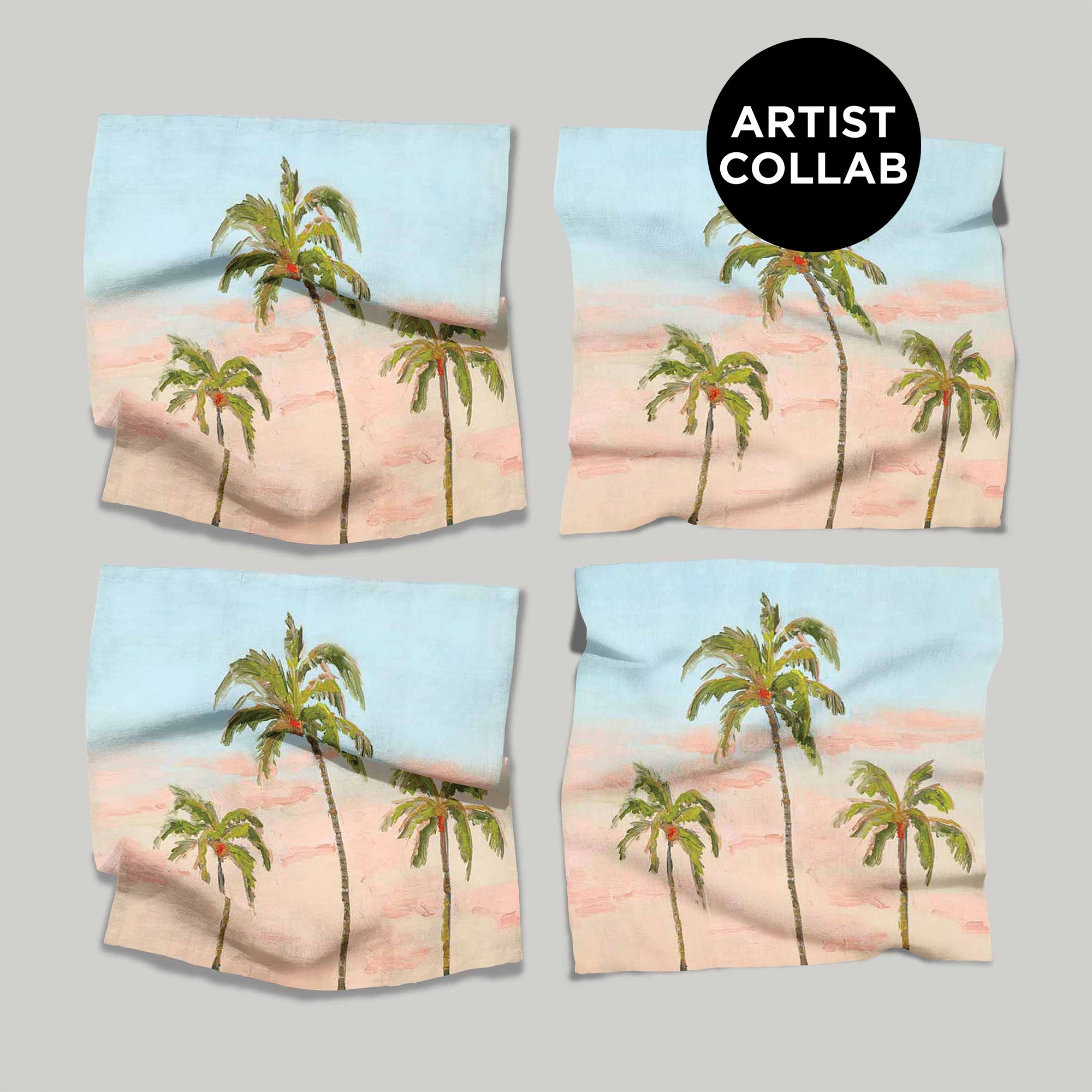Lara Frances Give Me Summer Palms | Napkins