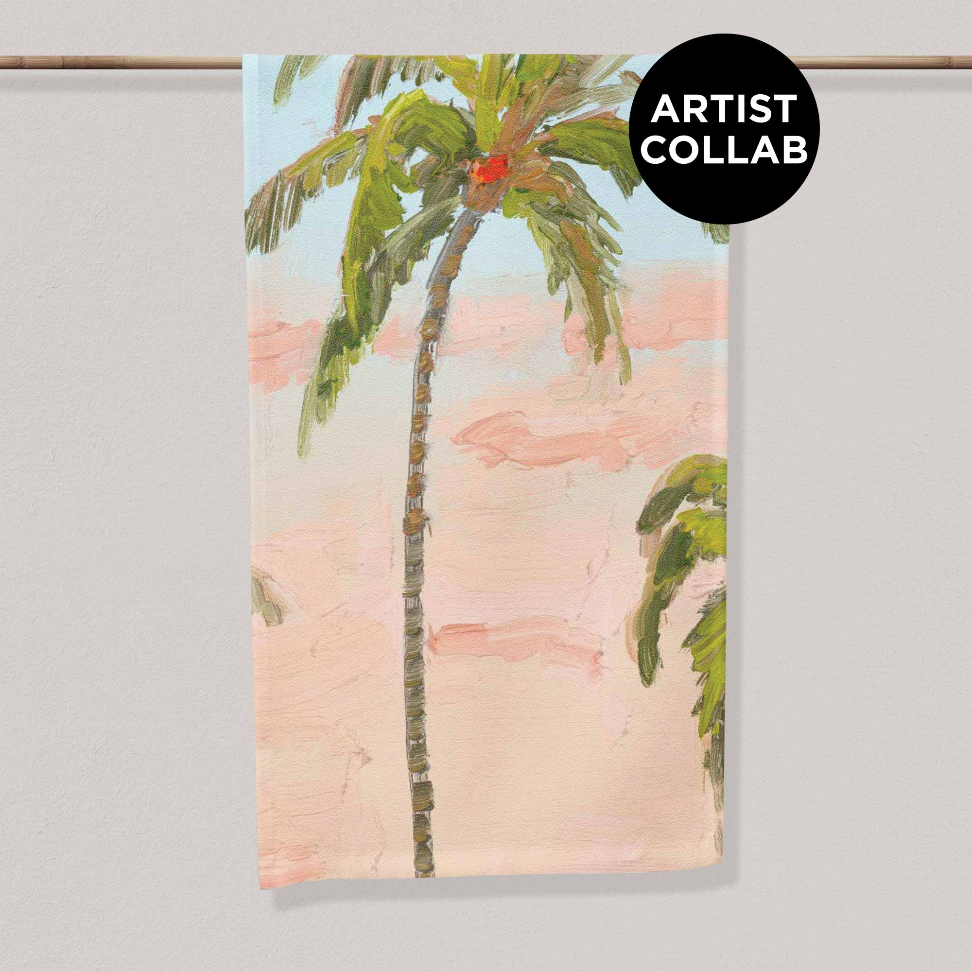 Lara Frances Give Me Summer Palms | Table Runner