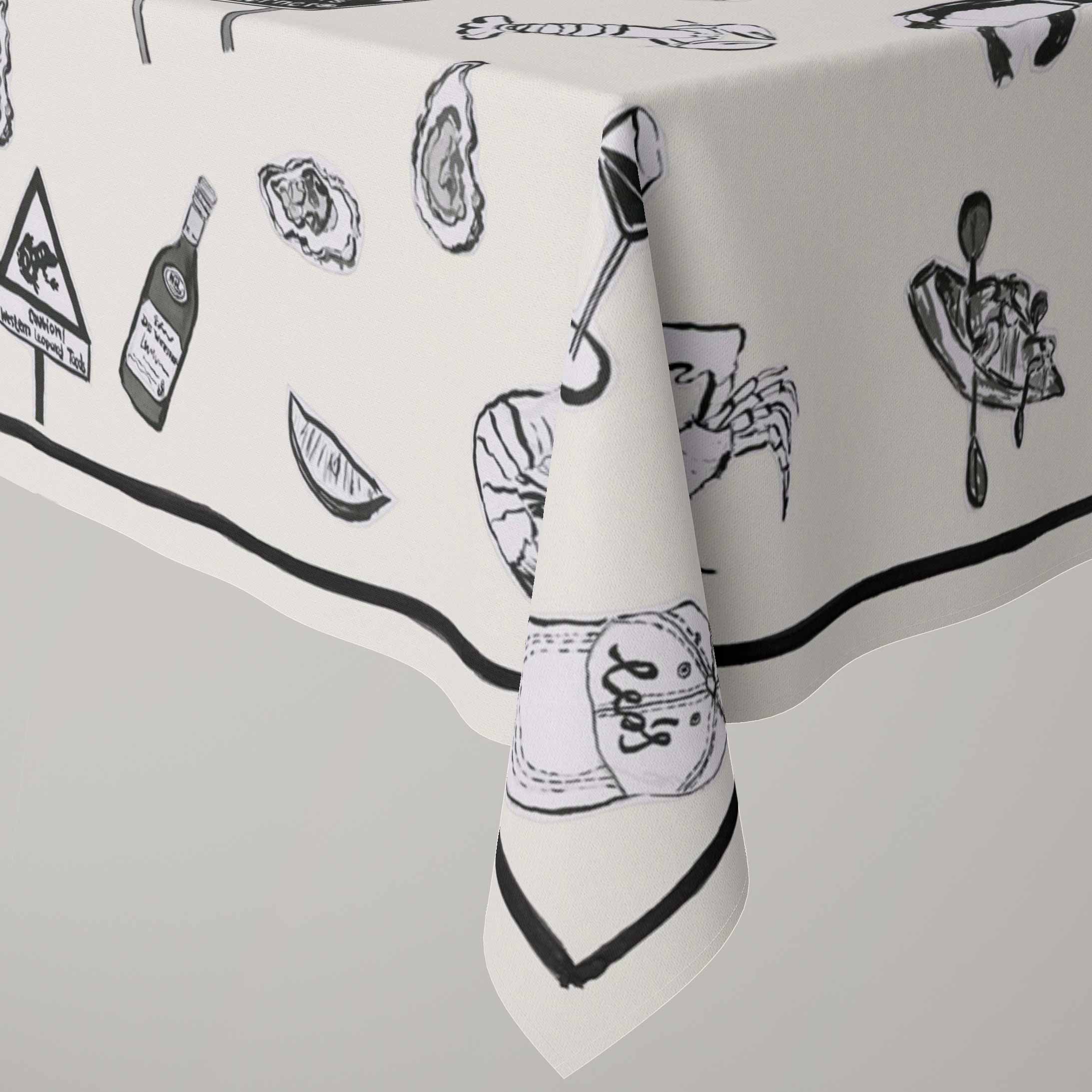 My Mother City Monotone | Tablecloth