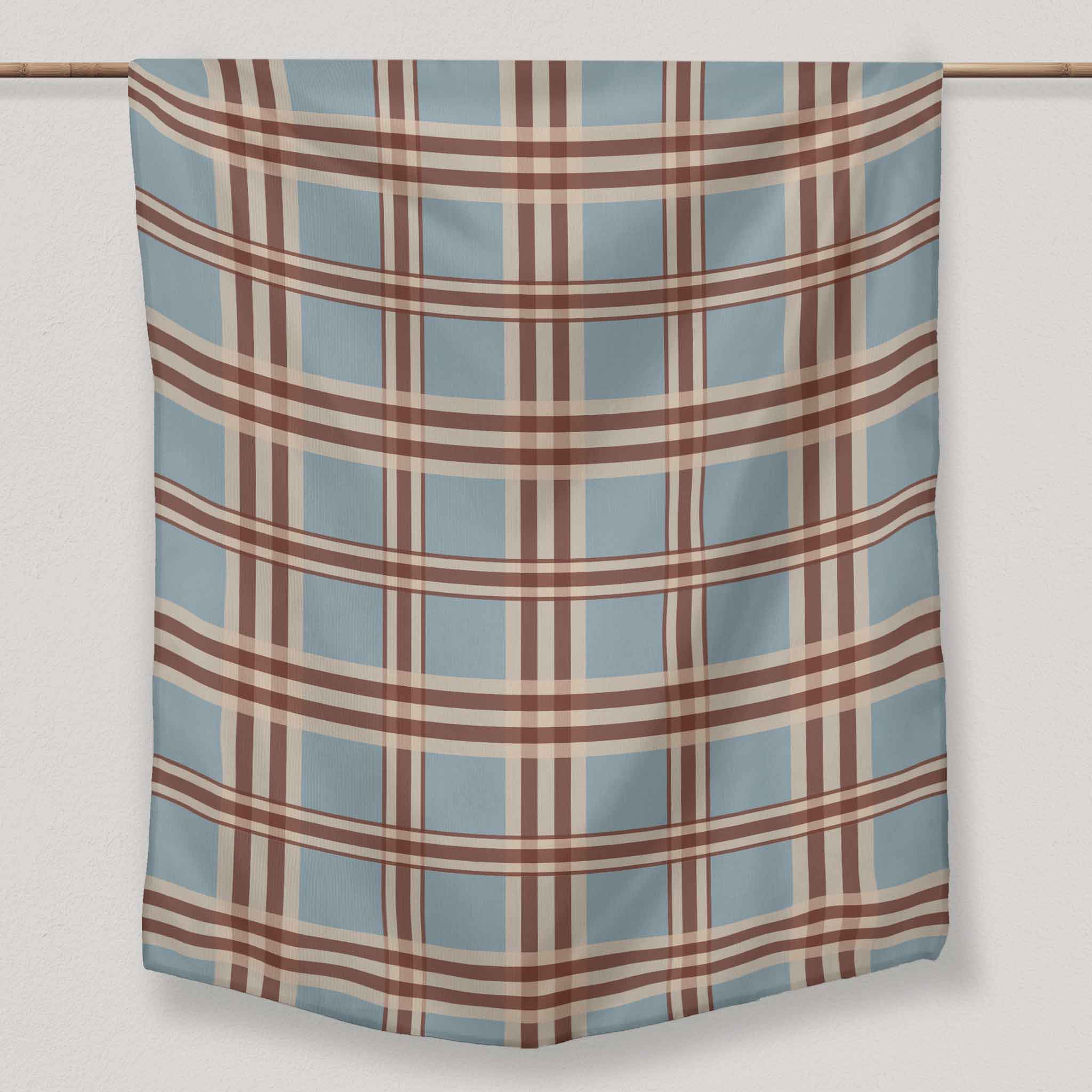 Blue Plaid | Tablecloth