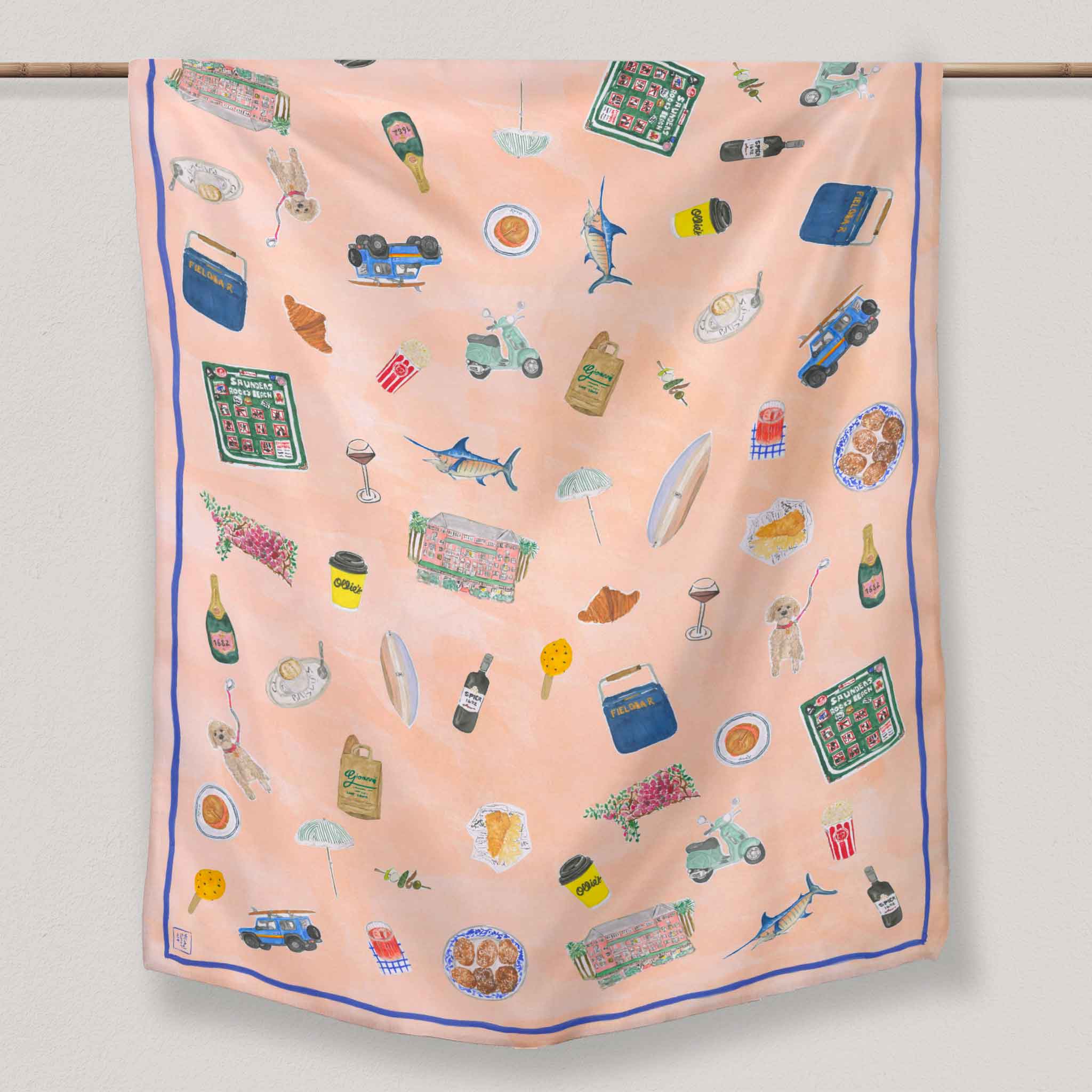 My Mother City in Full Color | Tablecloth