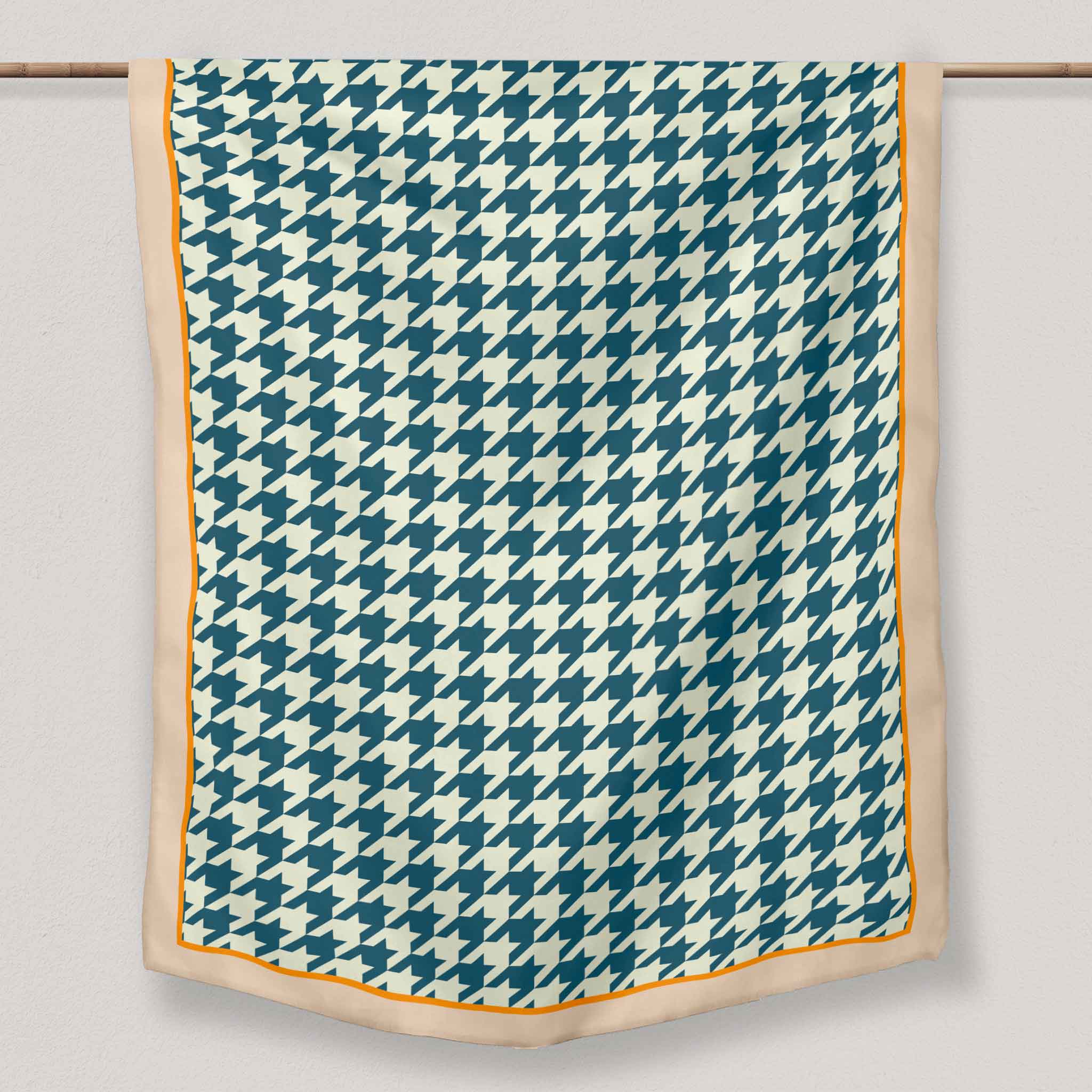 Houndstooth Blue | Tablecloth