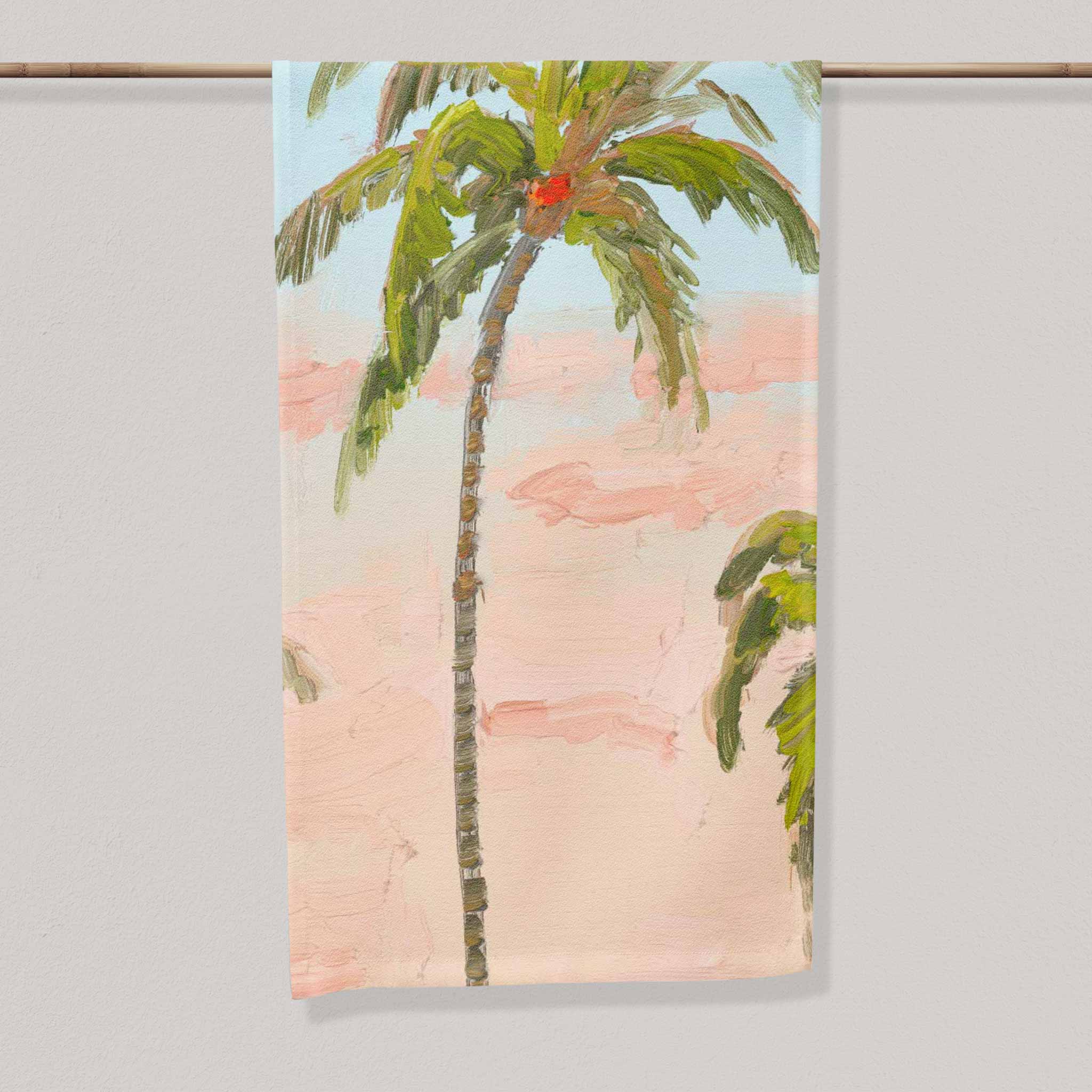 Lara Frances Give Me Summer Palms | Table Runner