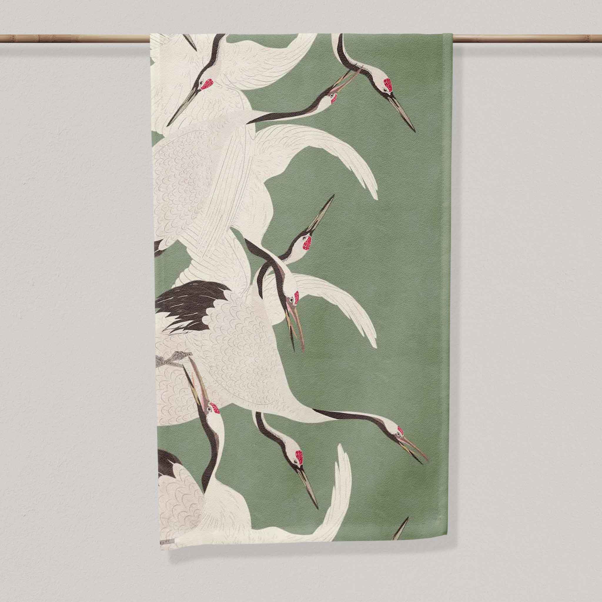 Here and There - Green | Table Runner