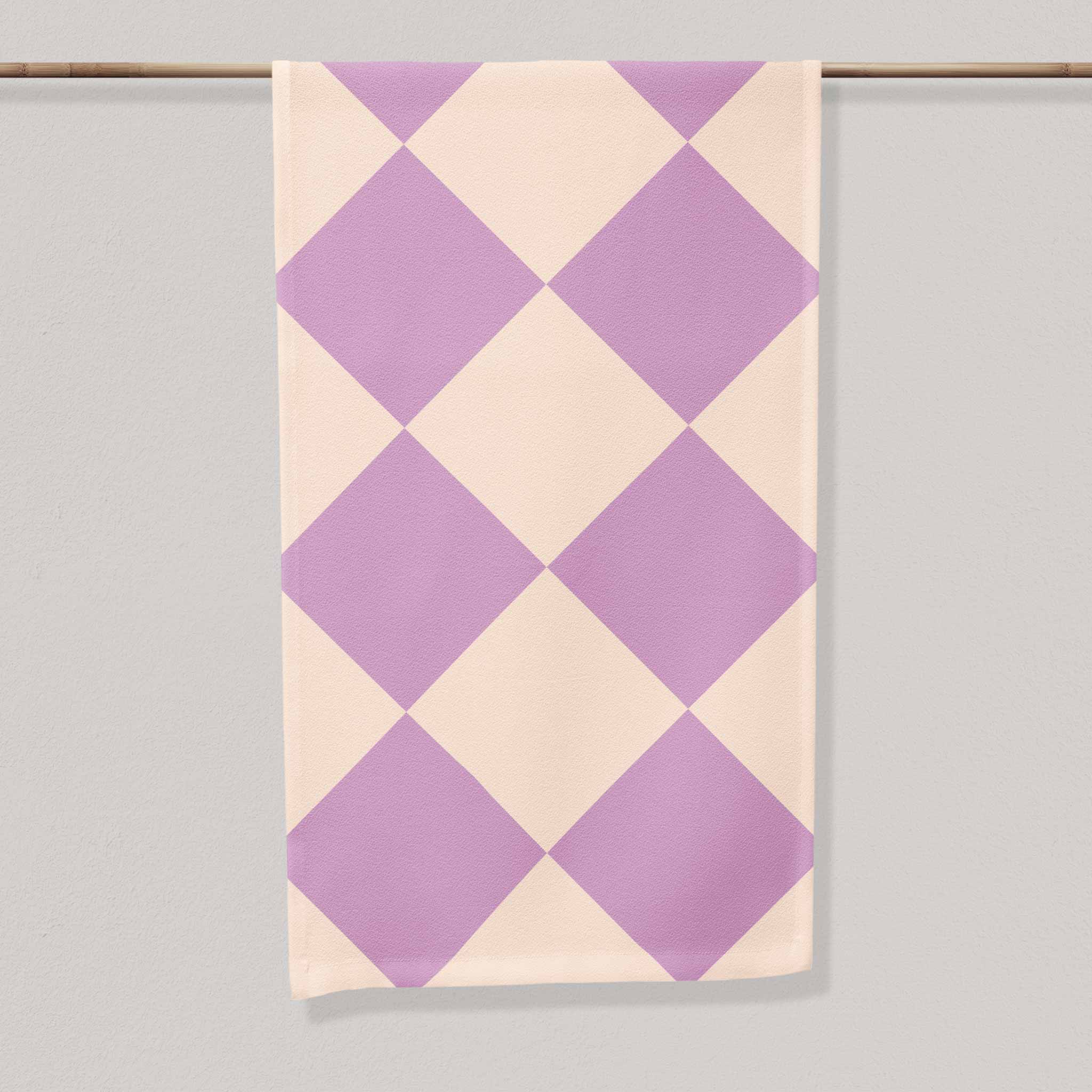 Lilac Diamonds | Table Runner