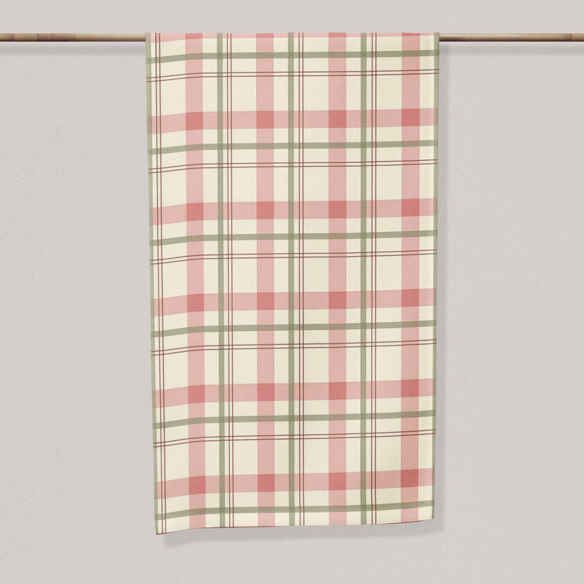 Pink Plaid | Table Runner