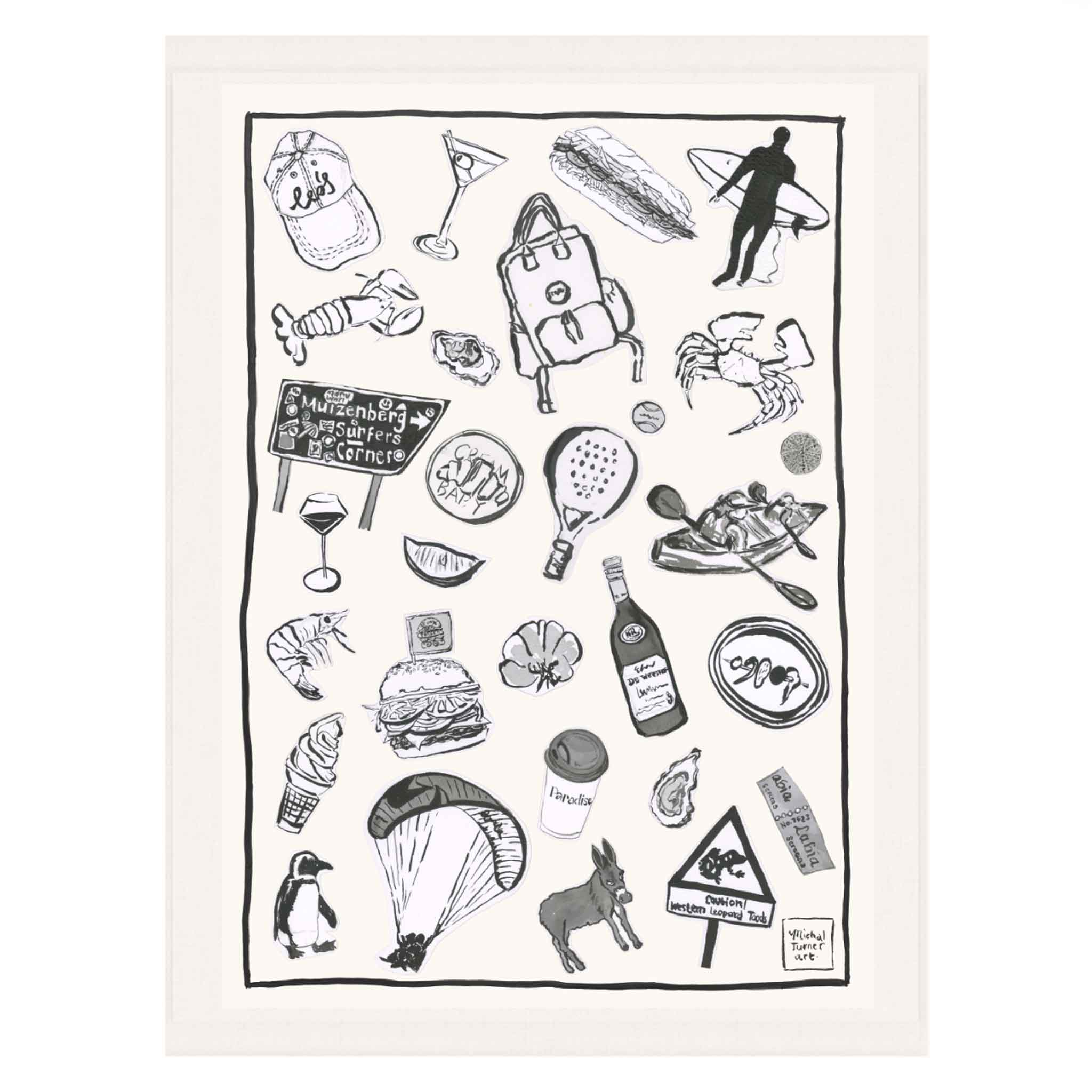 My Mother City Monotone | Wall Hanging