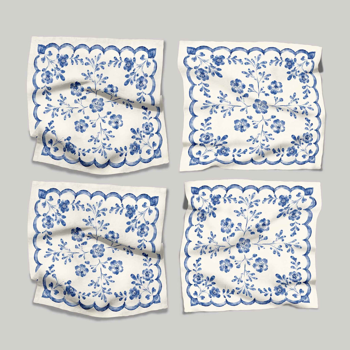 Flores Blue | Napkins