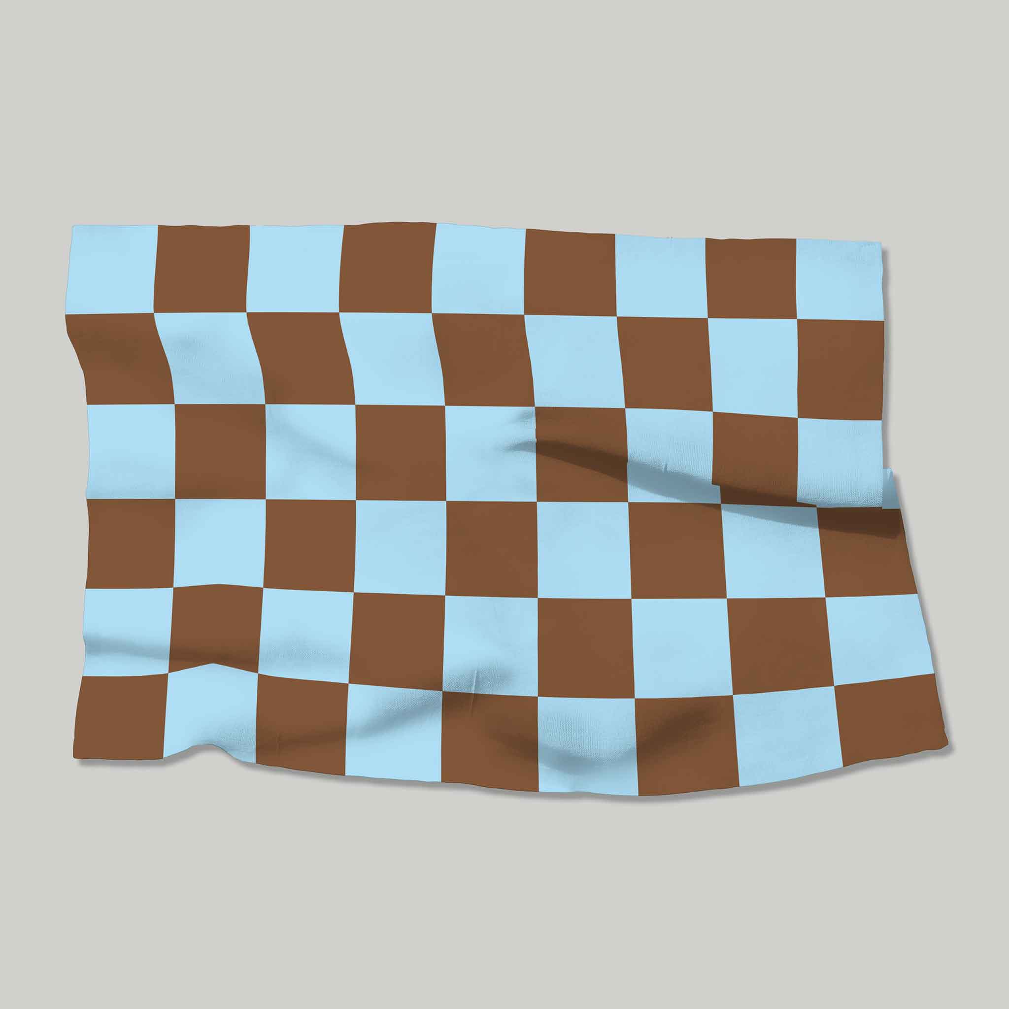 Blue and Brown Check | Placemats