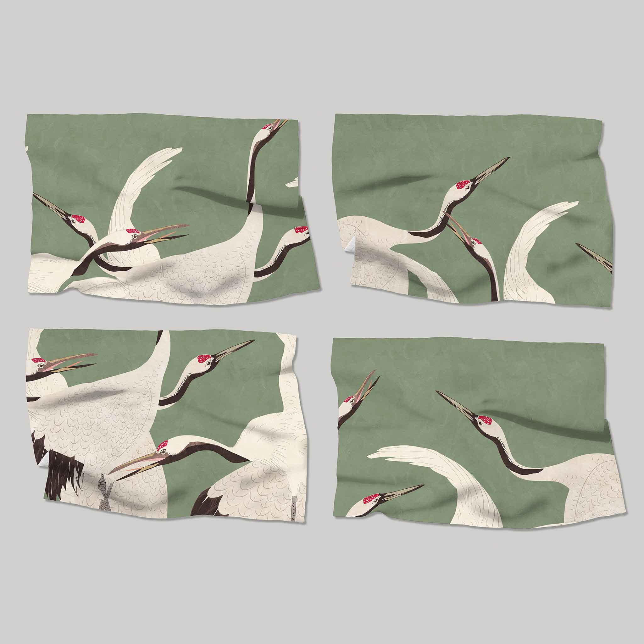 Here and There Green | Placemats