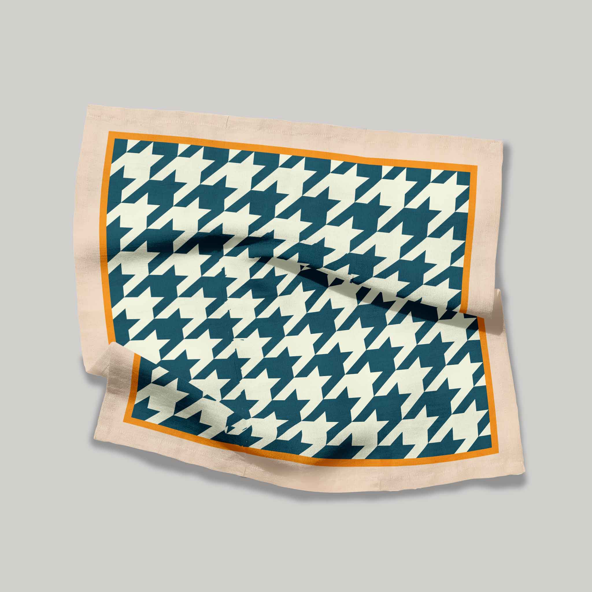 Houndstooth Blue | Napkins