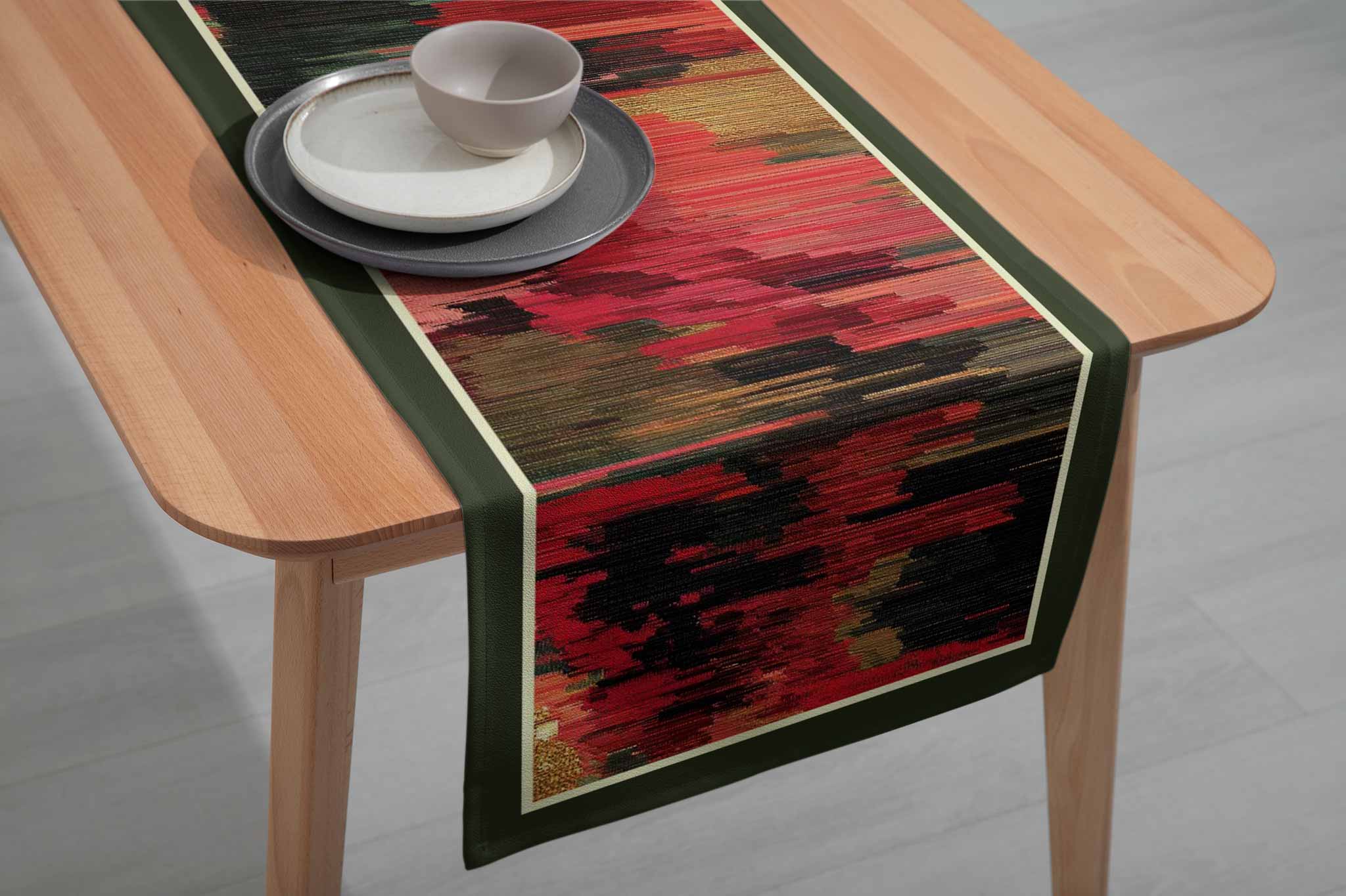 Karen - Olive | Table Runner
