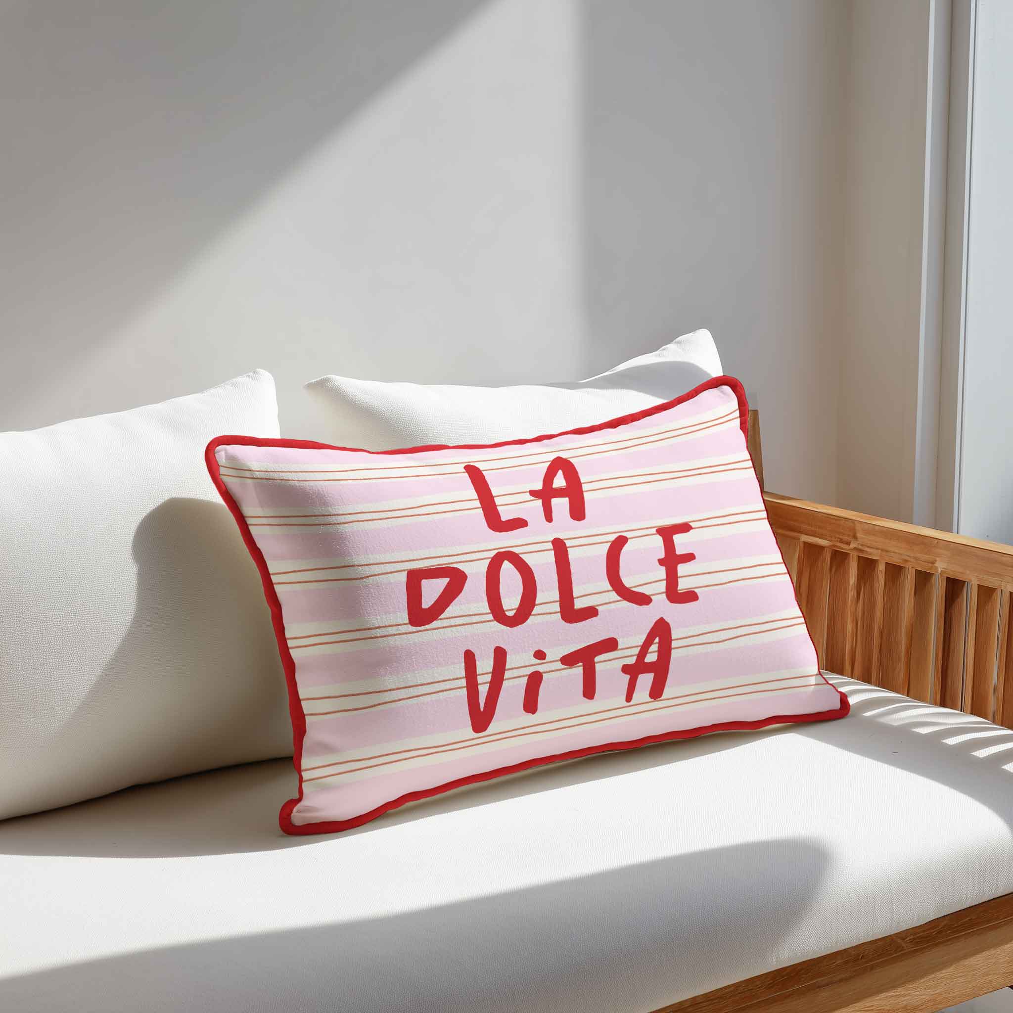 La Dolce Vita Pink | Cushions