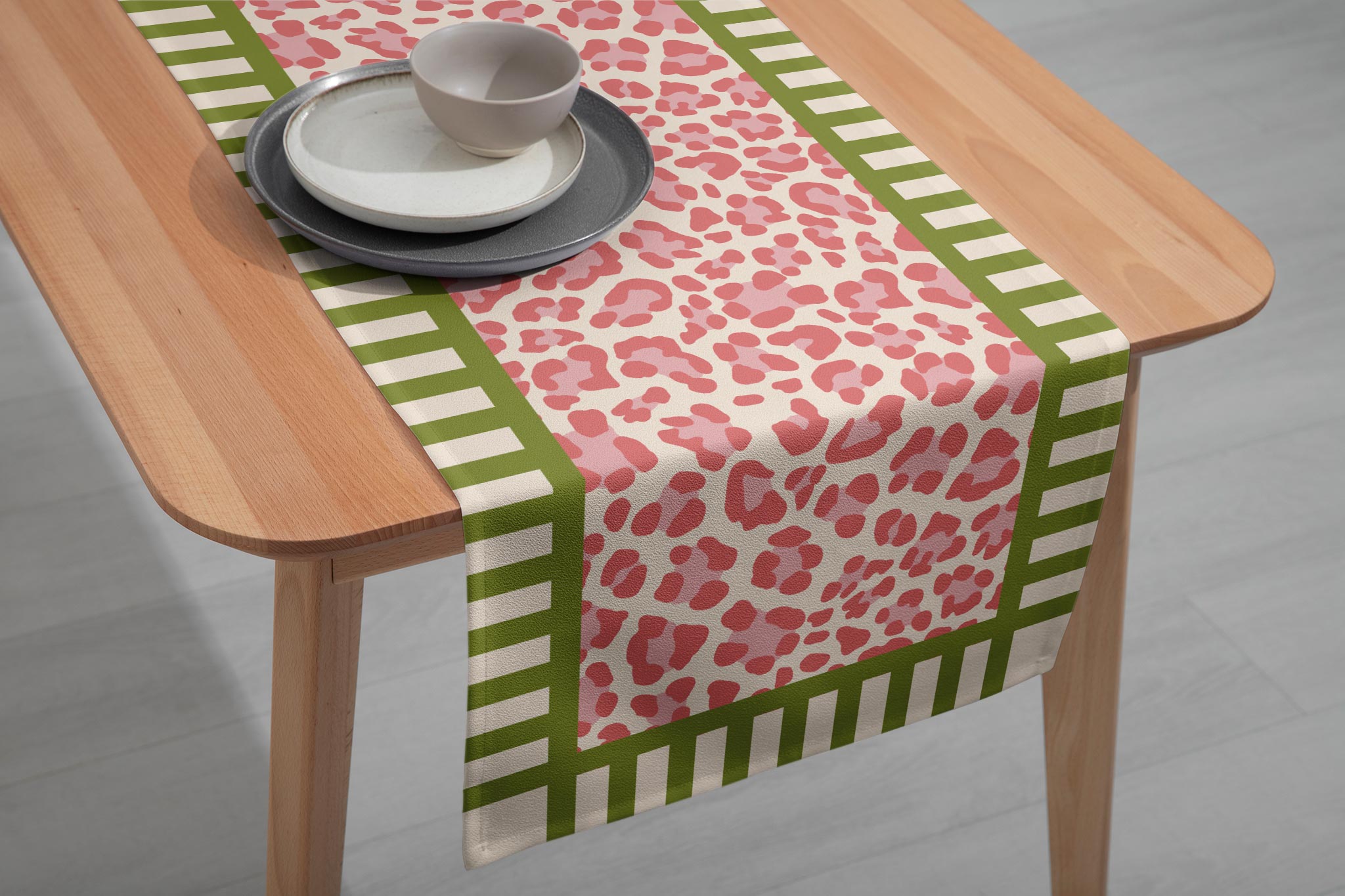 Pink Animal | Table Runner