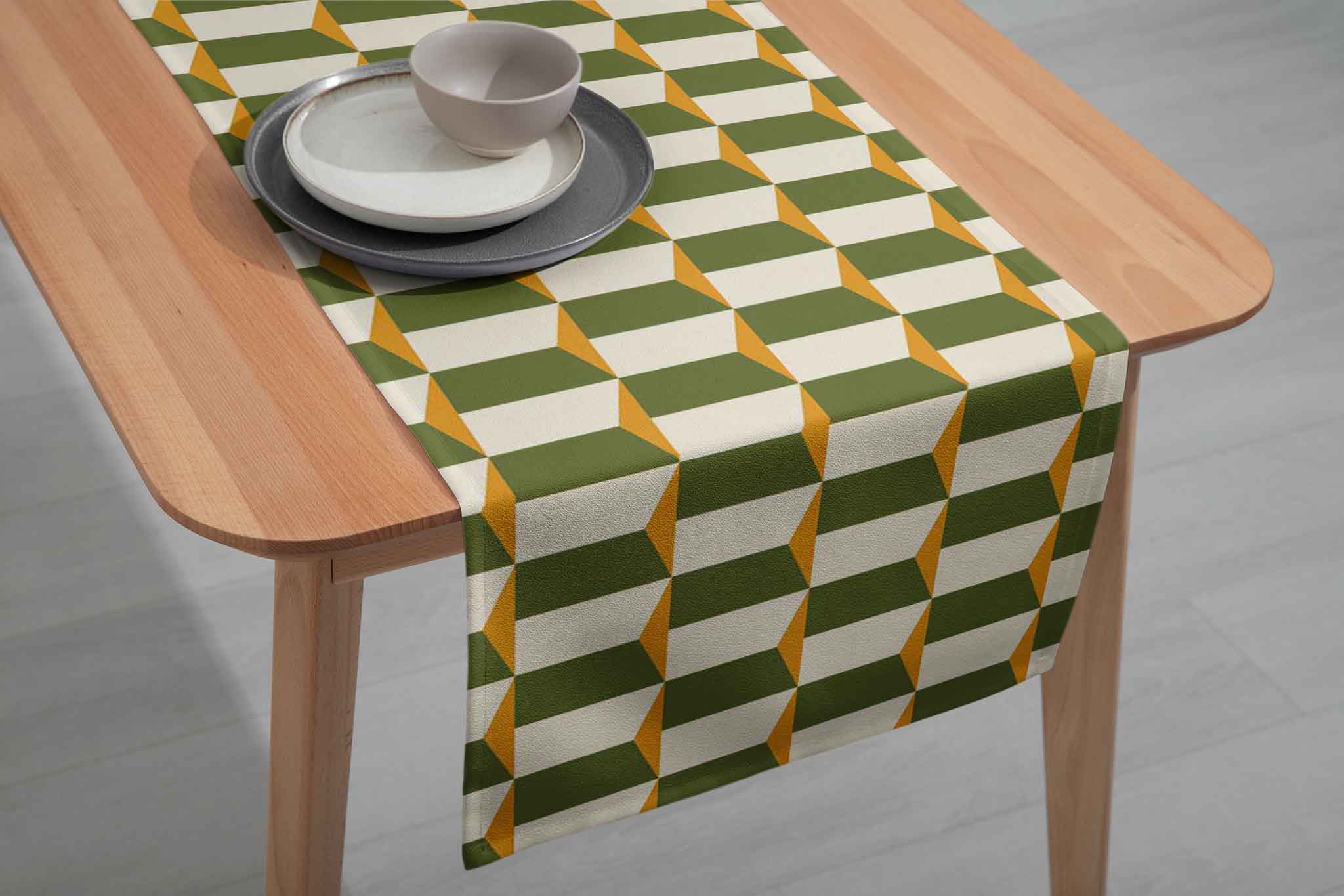 Sectional Title Green | Table Runner