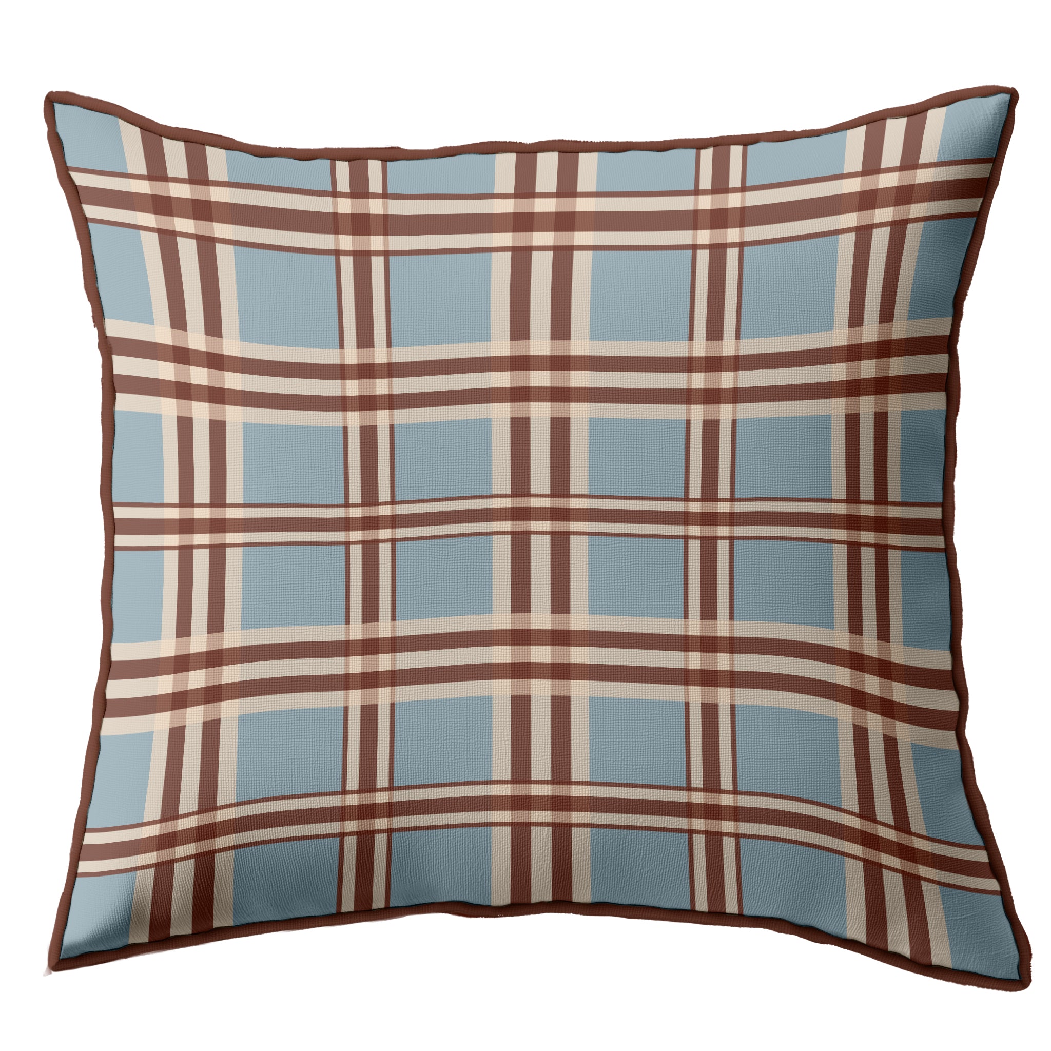 Blue Plaid | Cushions