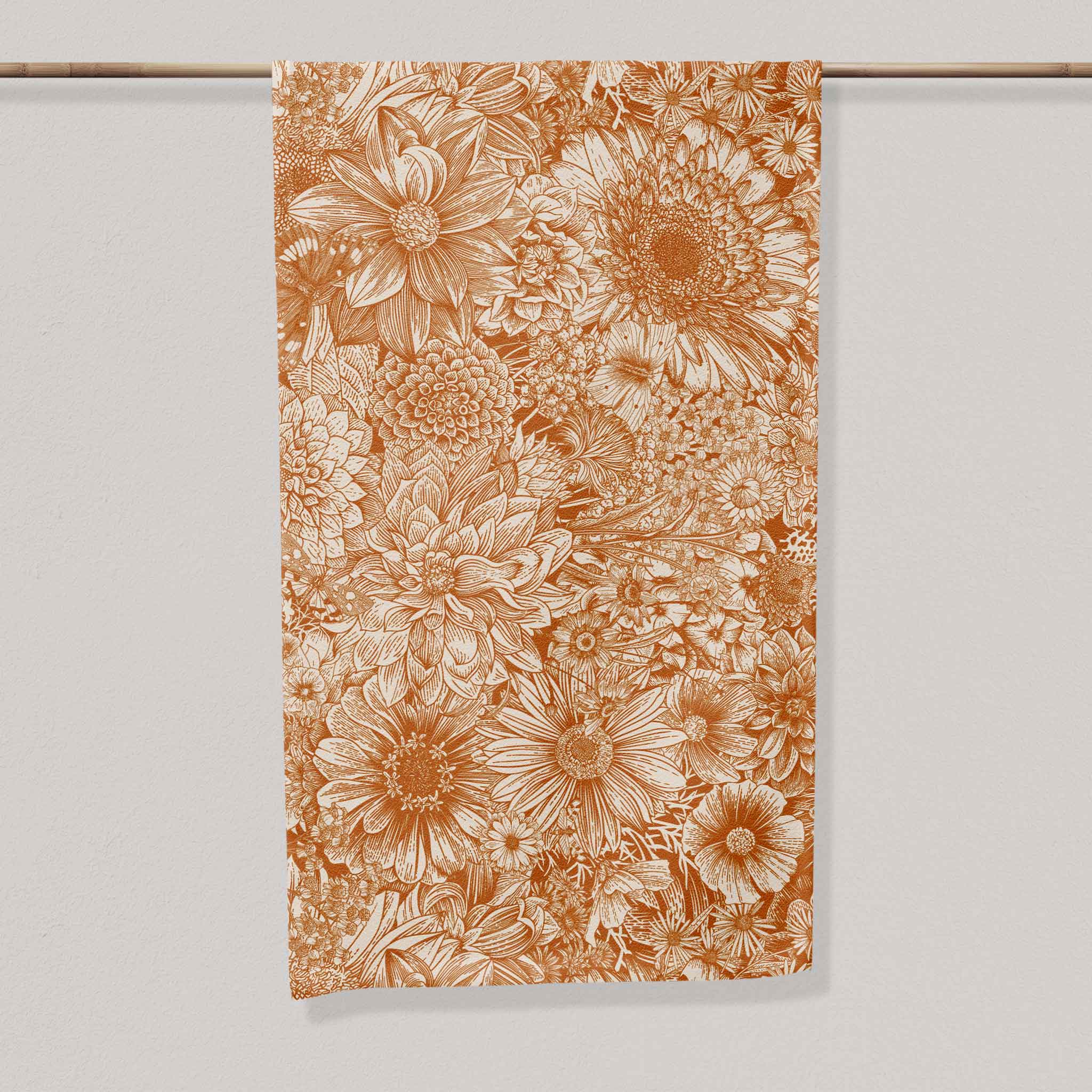 Brown Blome | Table Runner