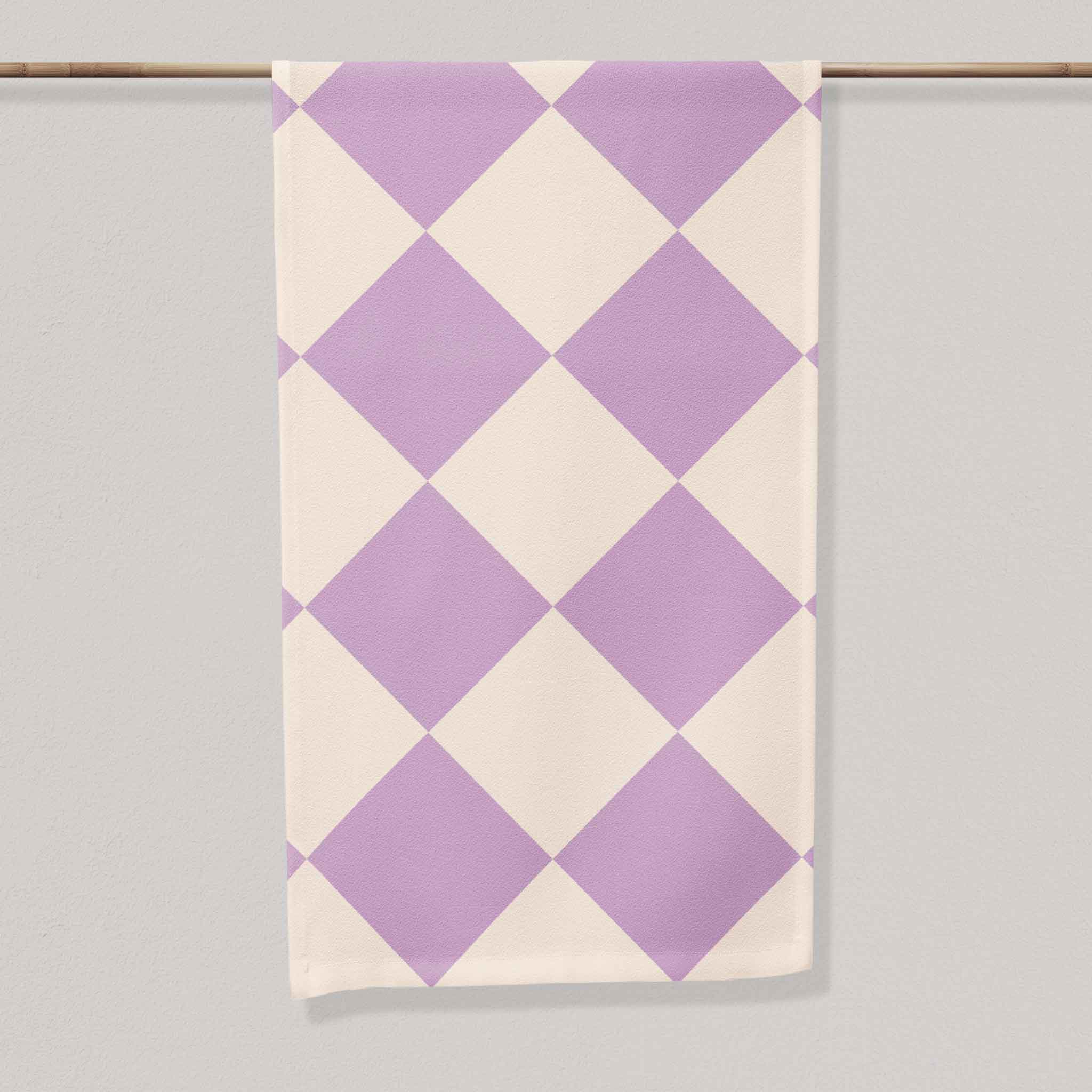 Lilac Diamonds | Table Runner