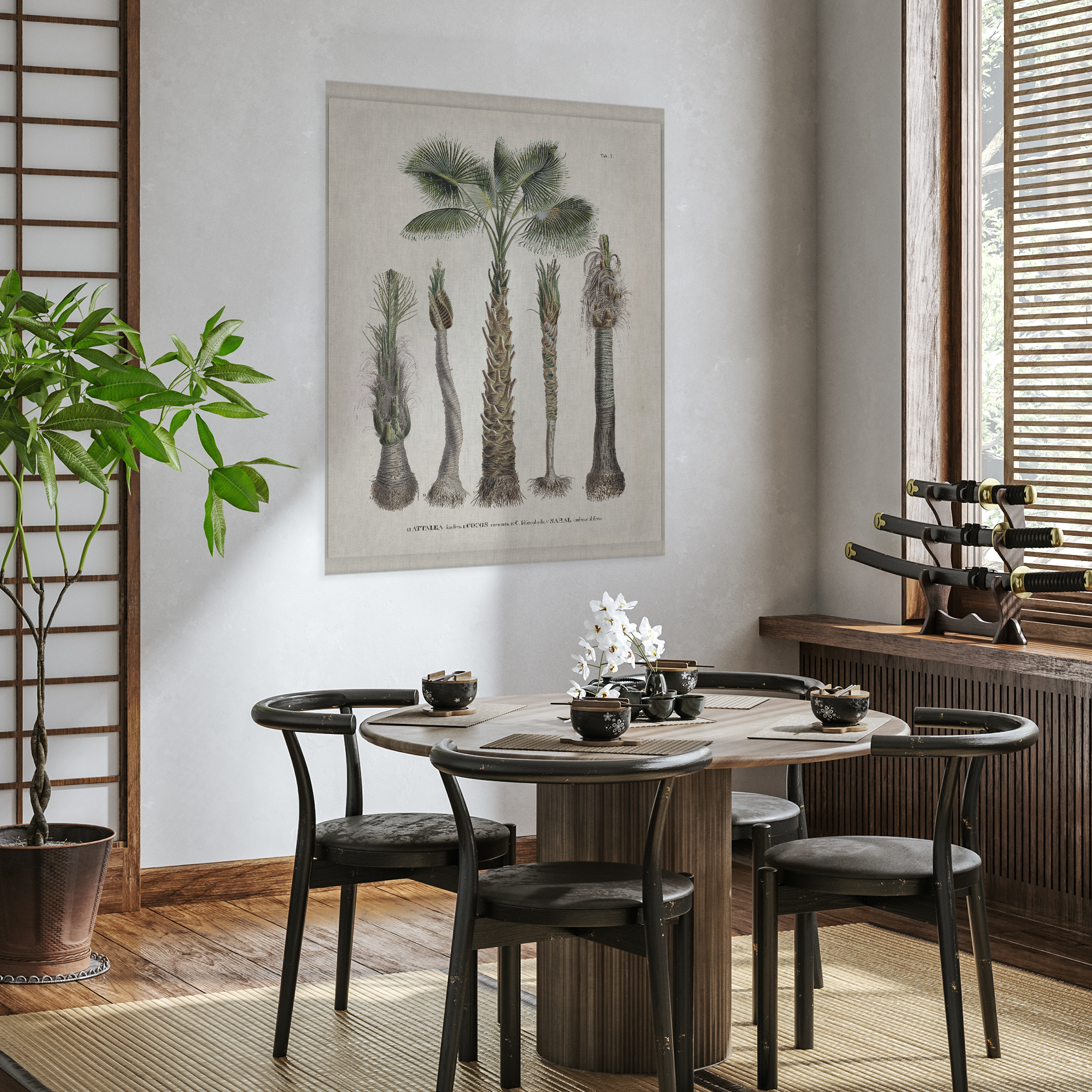 Palm Types | Wall Hanging