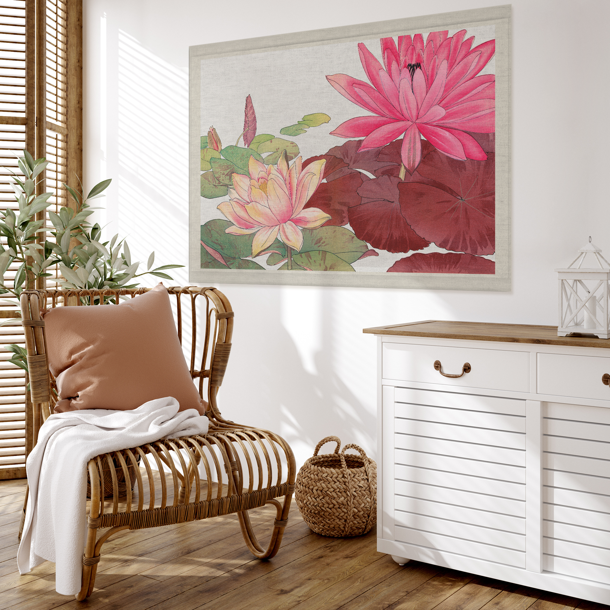 Pink Lily | Wall Hanging