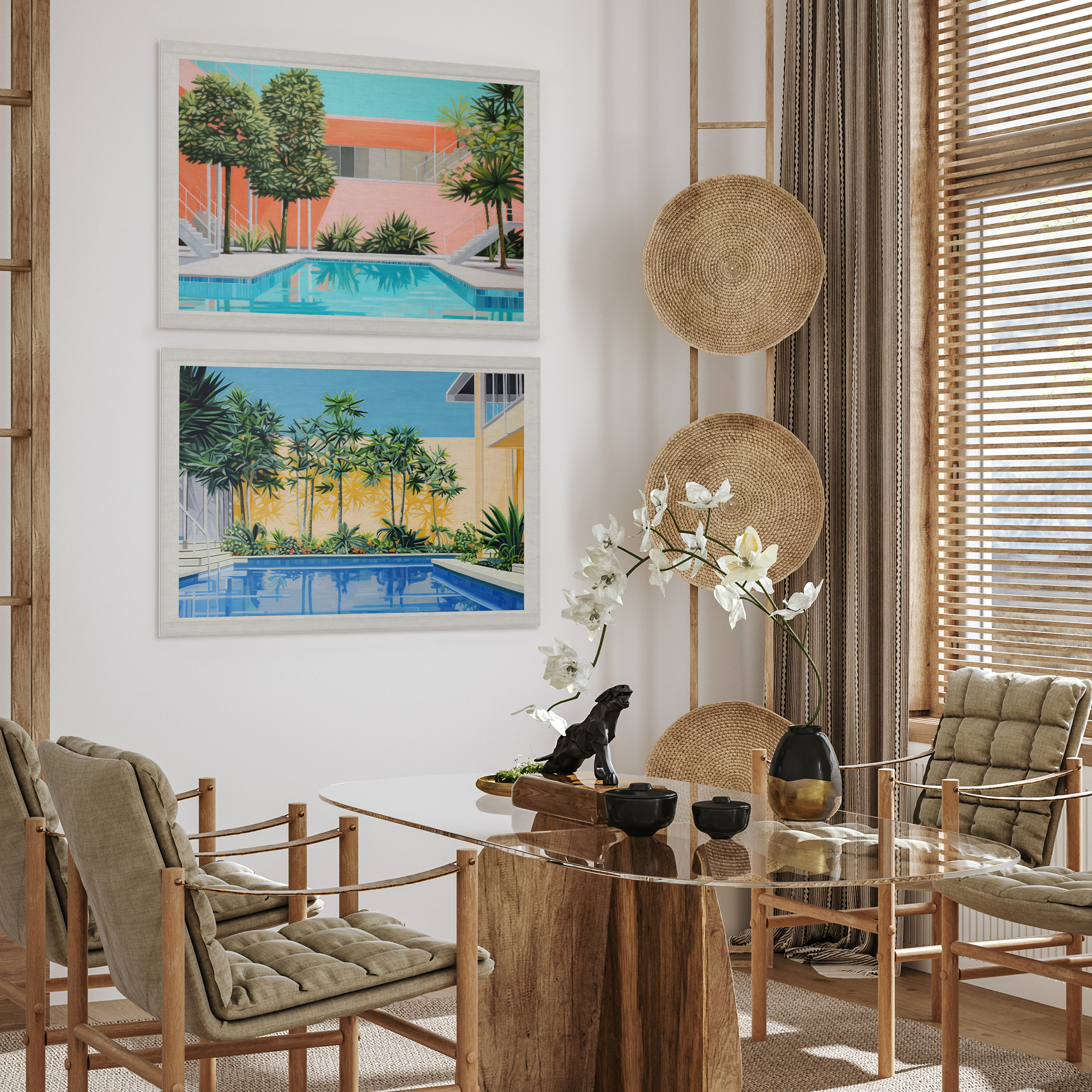 Poolside 1 | Wall Hanging