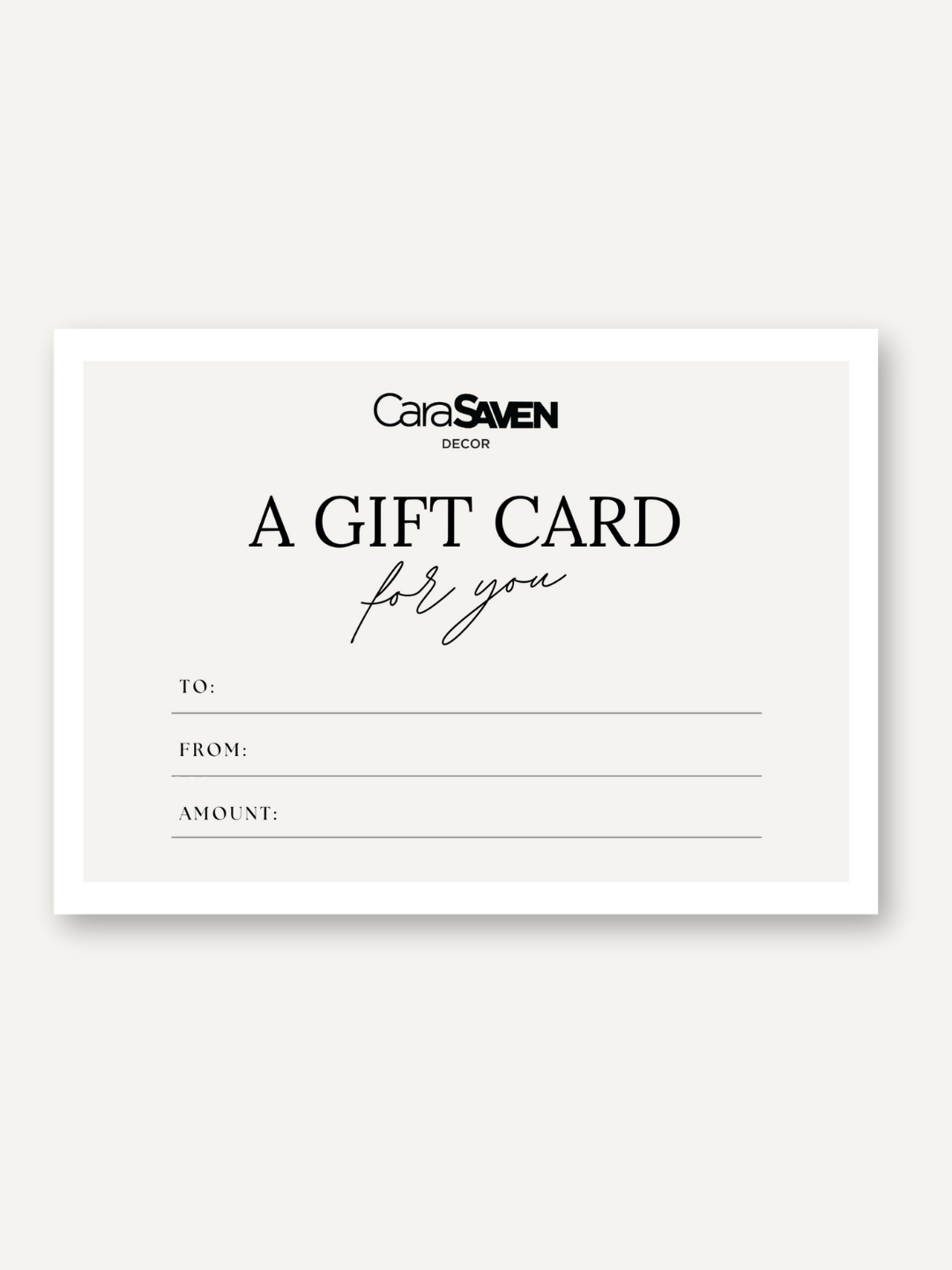 Gift Card